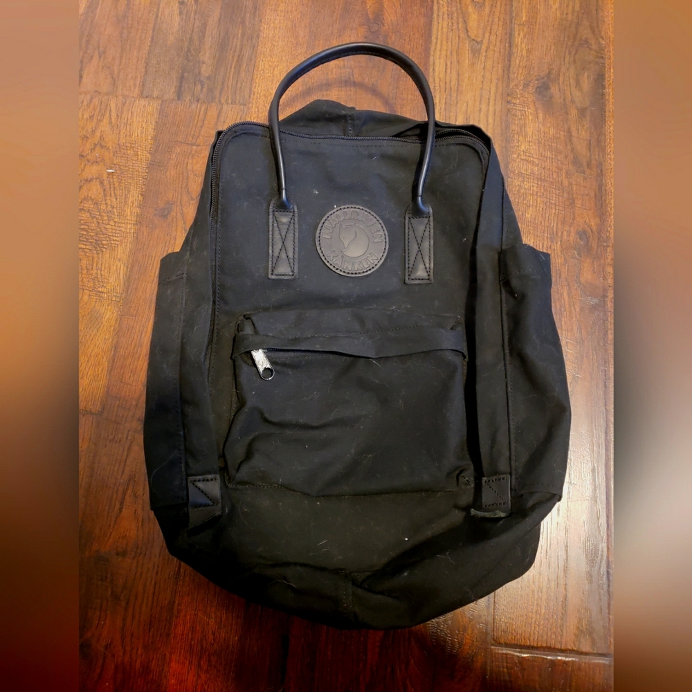Fjallraven 15" Black Laptop Backpack